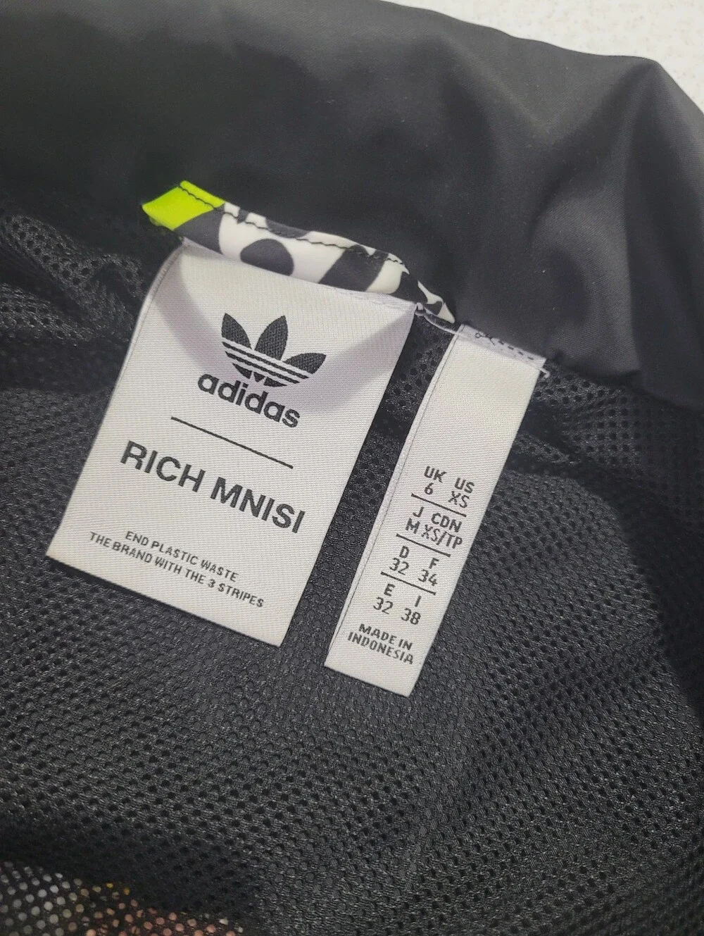 Adidas Originals Rich Mnisi Women's Track Jacket Multicolor XS